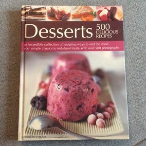 Dessert Cookbook-500 recipes